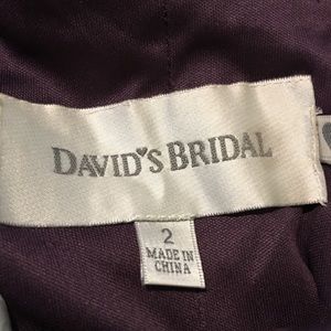 Long Lace Top Dark Purple dress